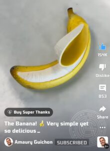 The Banana! 🍌Pastry design